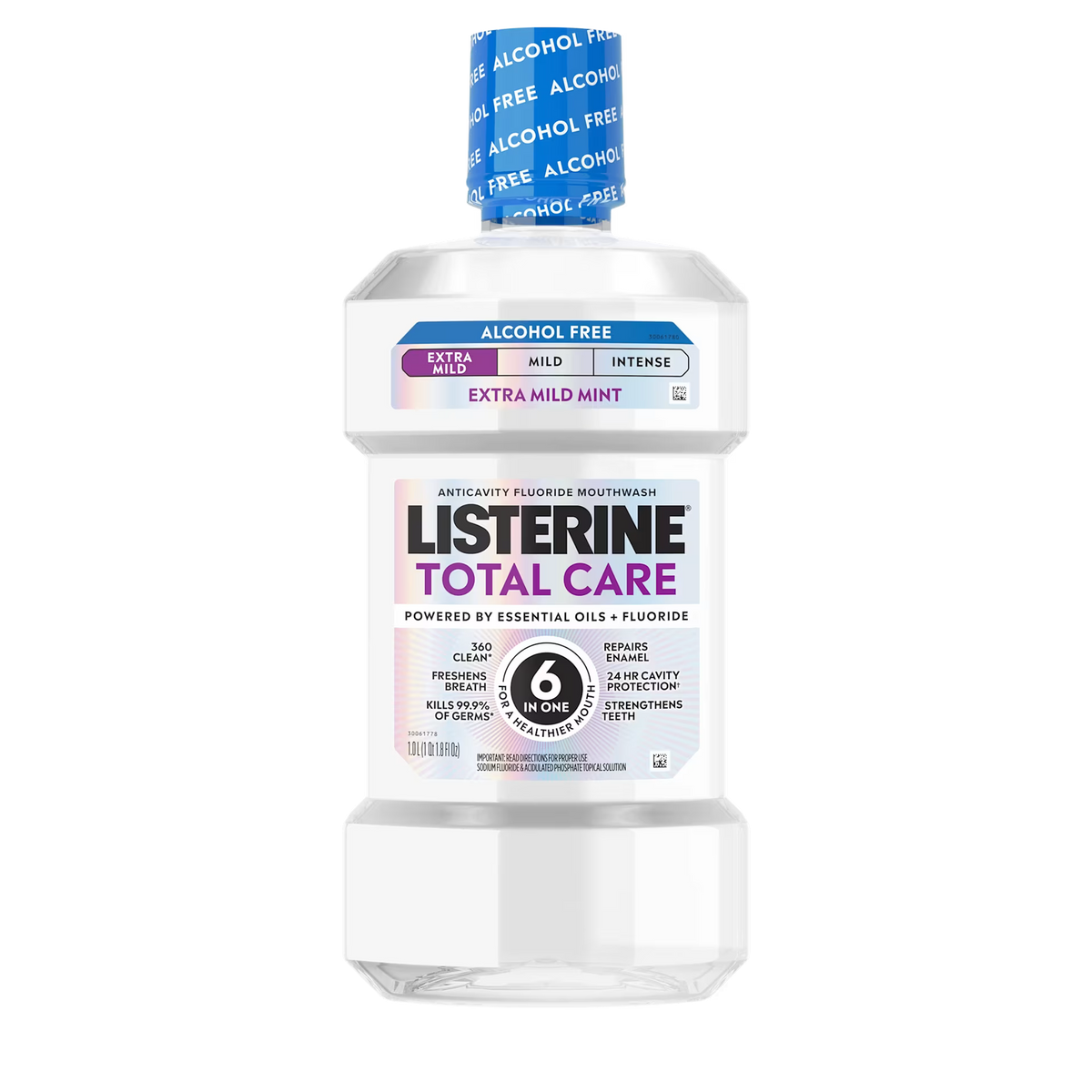LISTERINE® TOTAL CARE Alcohol-Free Mouthwash, Extra Mild Mint